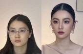 方圆脸一定要尝试这个轻泰妆，秒变气质大女主