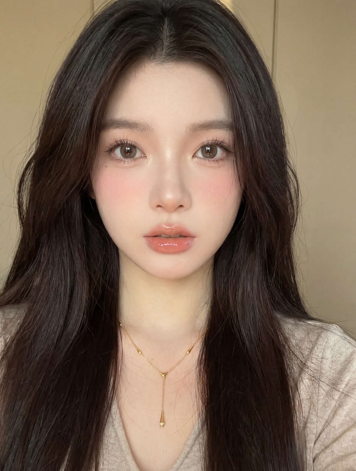 春季清透淡妆教程|新手也能学会的温柔氛围感妆容画法